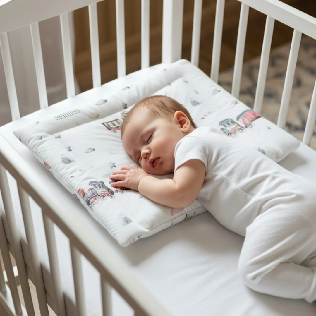 "Gőzös Kaland" nosztalgikus babapárna