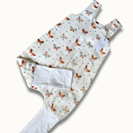 "Szárnyaló Álmok" Duplagéz Tipegőzsák 92-es méret – Pillangós Design