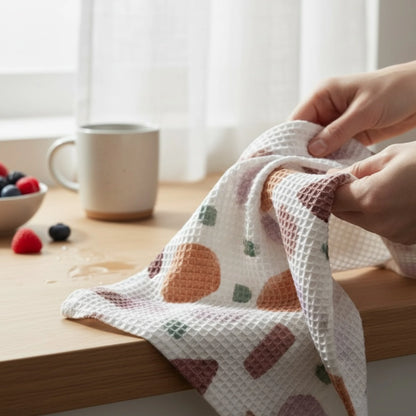 "Őszi Fények" - Darázs Anyagú Konyhai Kendő