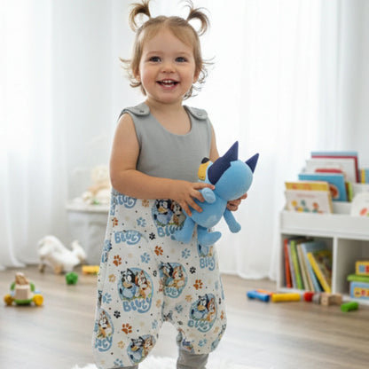 "Bluey Kalandok" Kamáslis Tipegő Hálózsák – 92-es méret