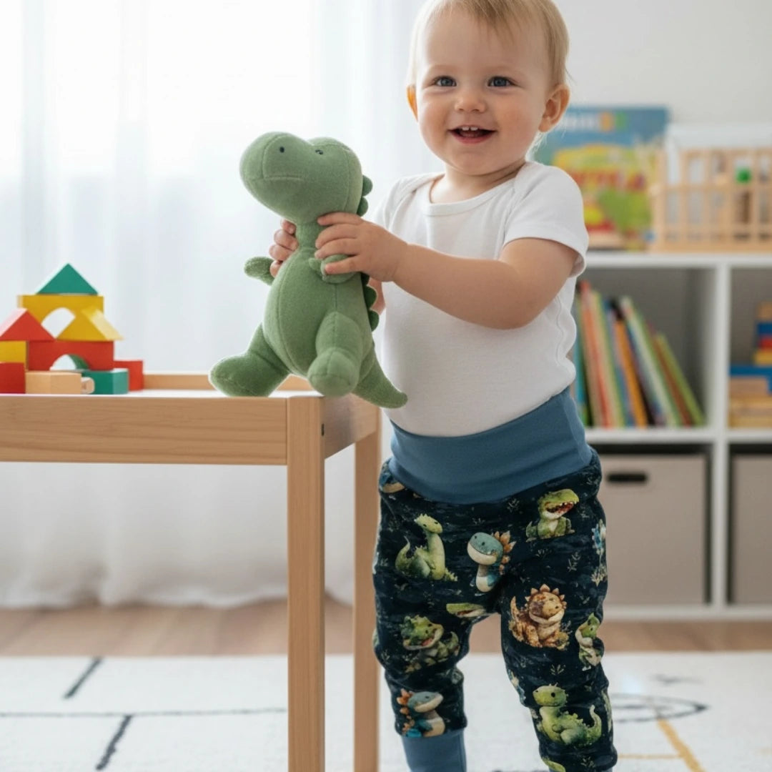 „Dínó Kaland” Pocaknadrág – Kék Passzéval