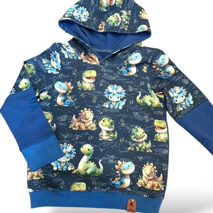 "Dínó Kaland" Kapucnis Pulóver