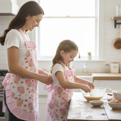 "Édes Pillanatok" Anya-Lánya Kötény Szett