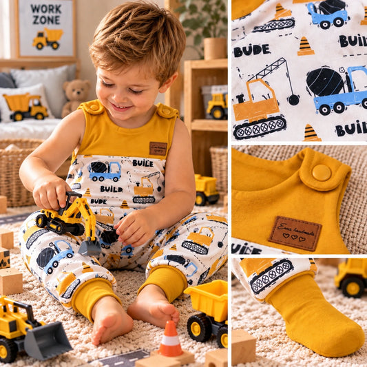 🚜 Munkagépes tipegő hálózsák – 98-as méret