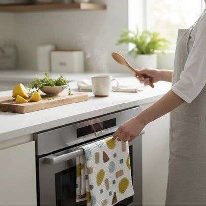 "Geometrikus Varázs" - Prémium Darázs Anyagú Konyharuha