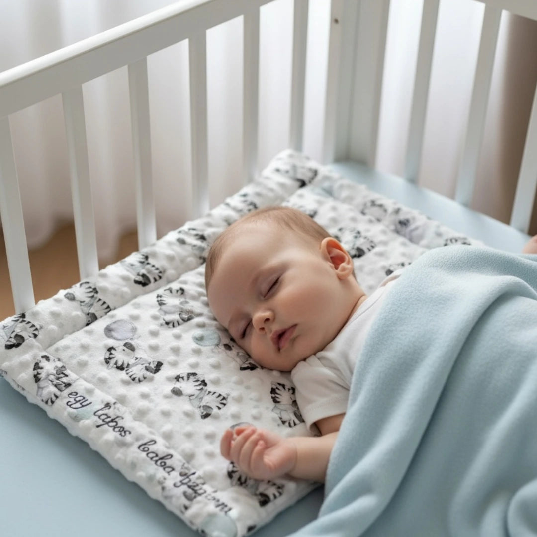 Zebrás Minky lapospárna